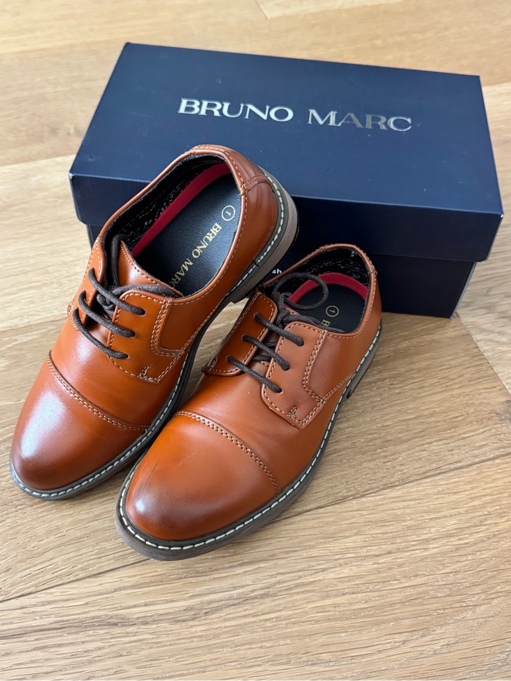 Bruno Marc Boys Dress Oxford Shoes